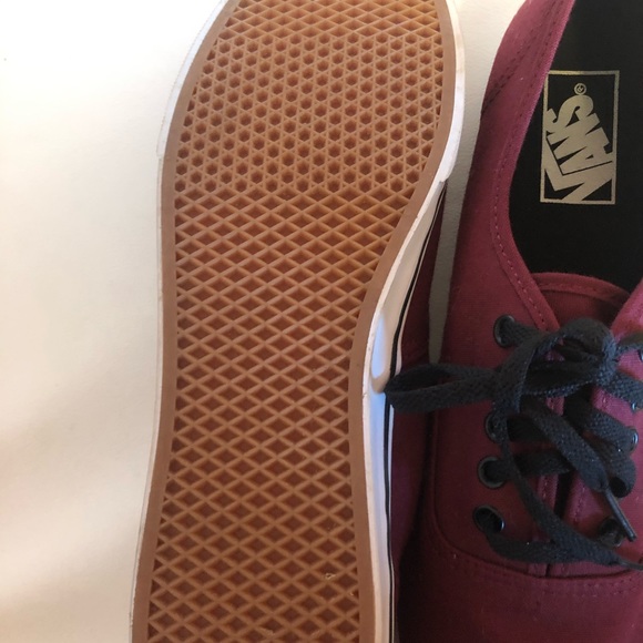 Burgundy Vans - Picture 3 of 3